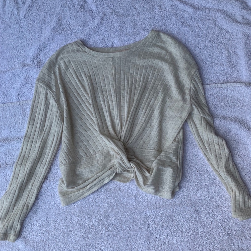 Gn girls tie striped shirt